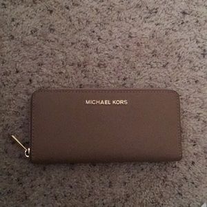 Tan/Brown MK wallet